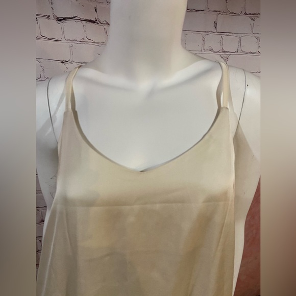 (NWT )OAK+FORT off white strap long dress - Picture 5 of 8